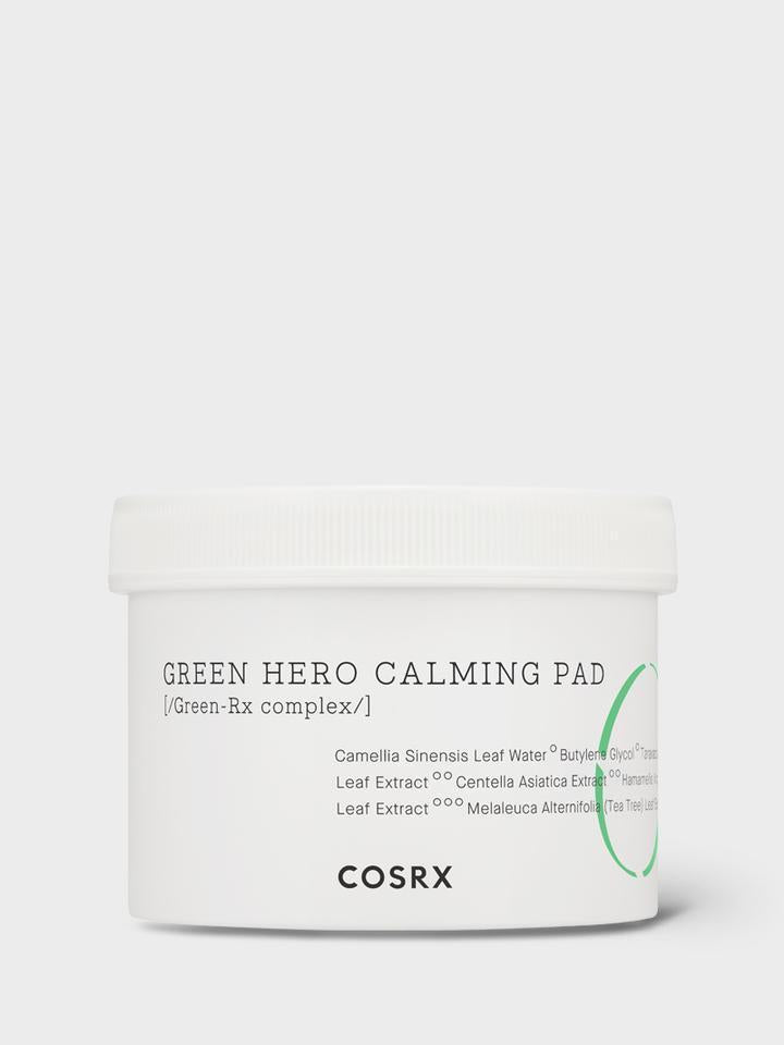 One Step Green Hero Calming Pad 70pcs - By Cosrx