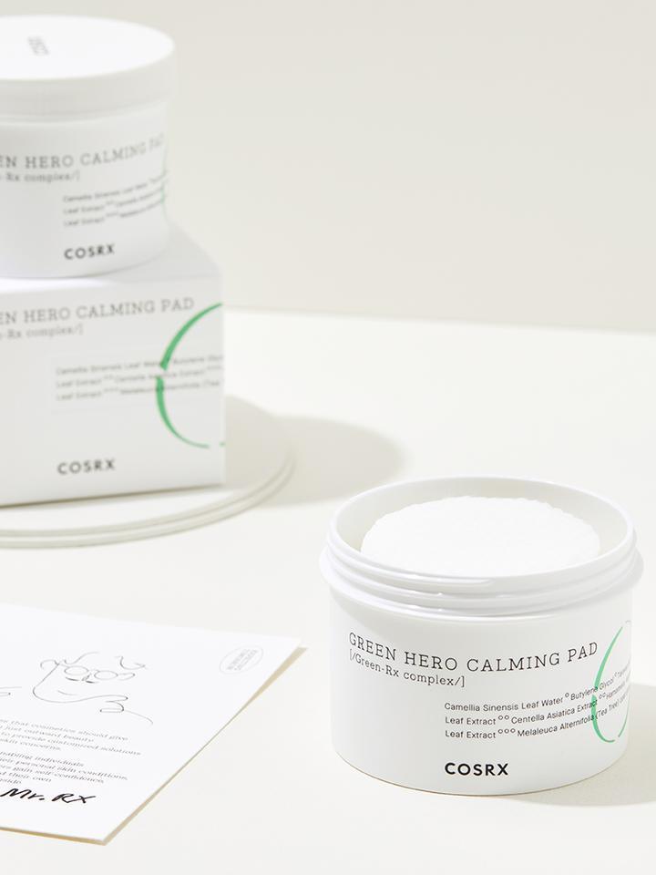 One Step Green Hero Calming Pad 70pcs - By Cosrx