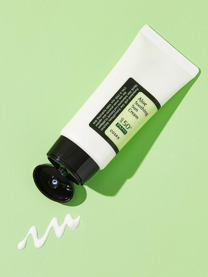 Aloe Soothing Sun Cream SPF50+ PA+++ 50ml - By Cosrx