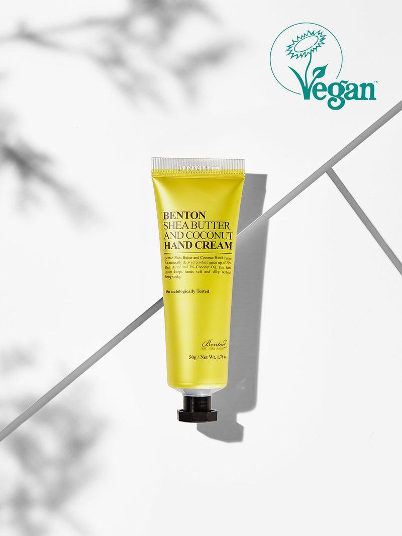 SHEA BUTTER AND COCONUT HAND CREAM 50g - By Benton