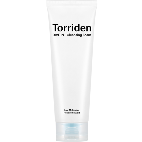 DIVE IN Low Molecular Hyaluronic Acid Cleansing Foam 150ml - By Torriden