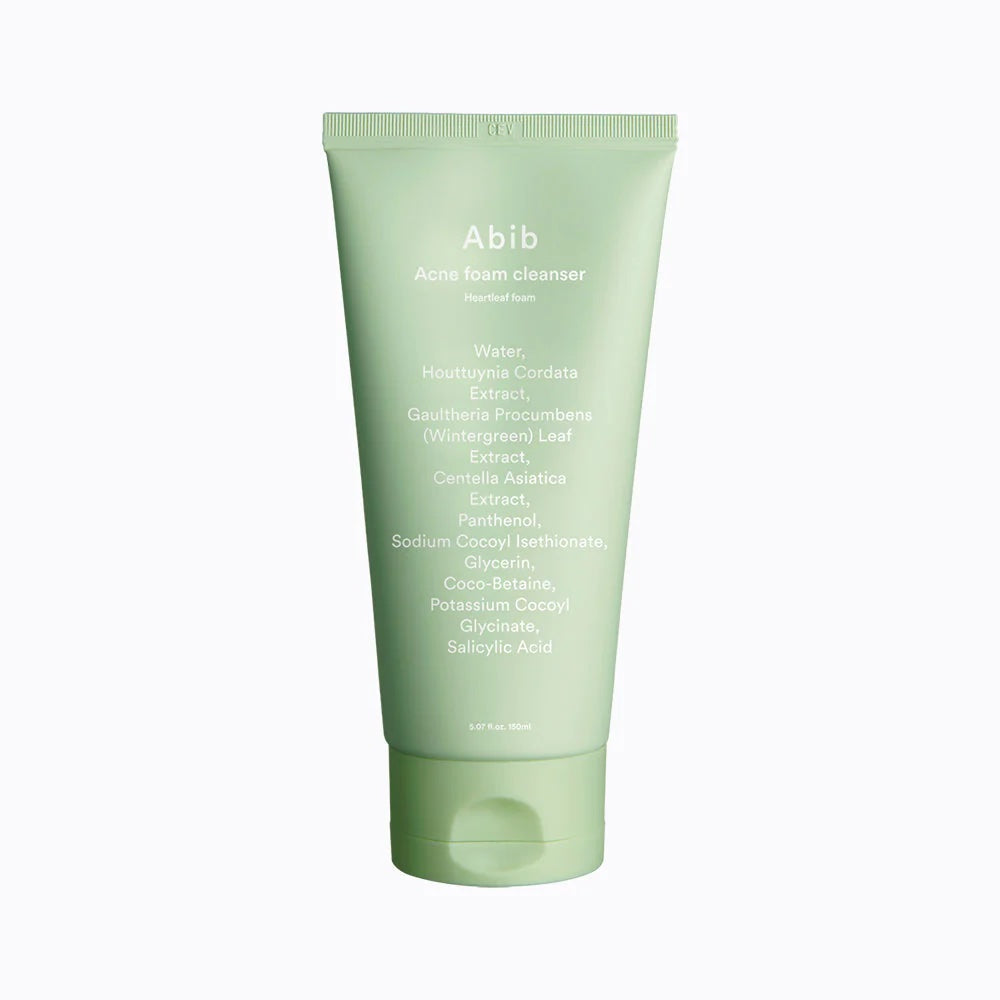 Acne foam cleanser Heartleaf foam - 150ml - By Abib