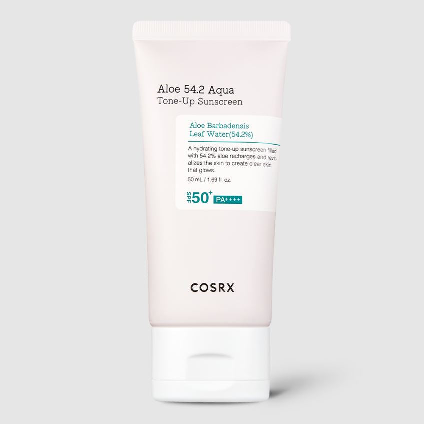 Aloe 54.2 Aqua Tone-up Sunscreen 50ml - By Cosrx