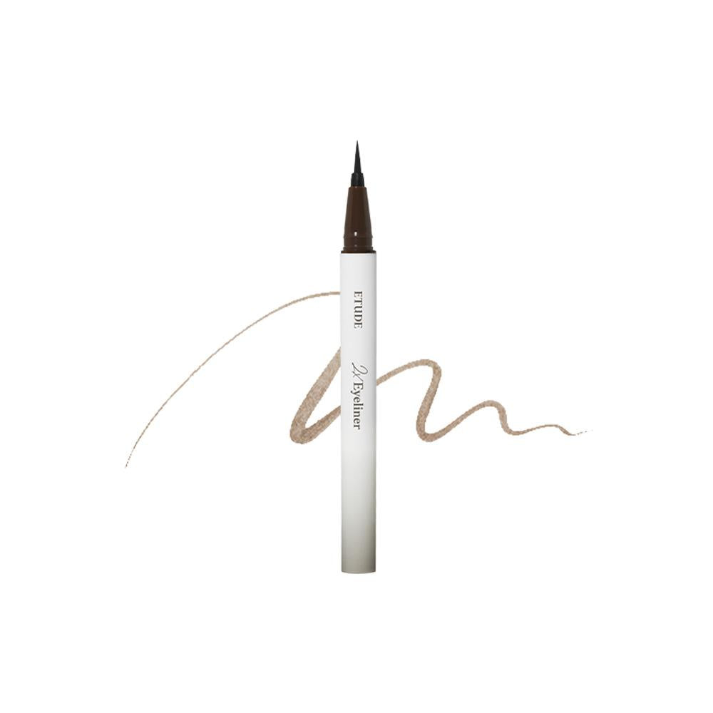 2X Tinting Eyeliner - 02 Natural Light Brown - By Etude House