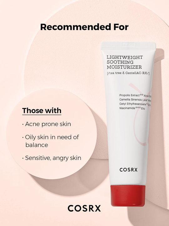 AC Collection Lightweight Soothing Moisturizer 80ml - By Cosrx