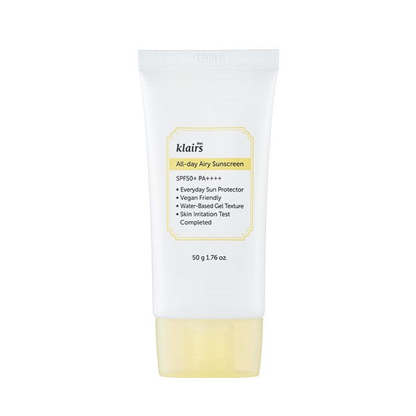 All-day Airy Sunscreen 50ml - By Klairs