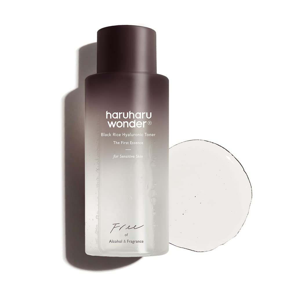 Black Rice Hyaluronic Toner for Sensitive Skin 300ml - By Haruharuwonder