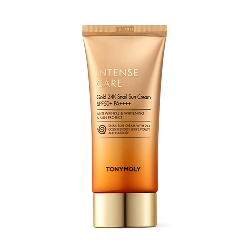 Intense Care Gold24K Snail Sun Cream SPF50+ PA++++ 50ml - By TonyMoly