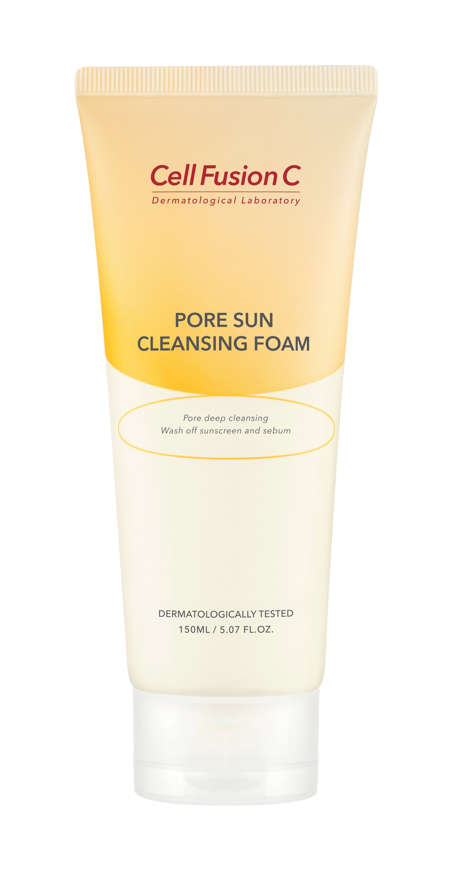 Pore Sun Cleansing Foam - 150ml - By CellfusionC