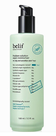 Problem solution vegan moisturizer 100ml - By Belif