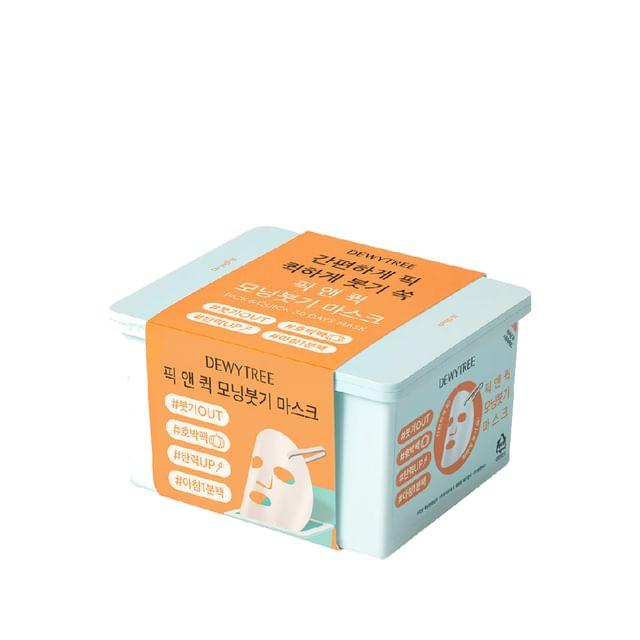 Pick And Quick De-puff Morning Mask 30ea - By Dewytree