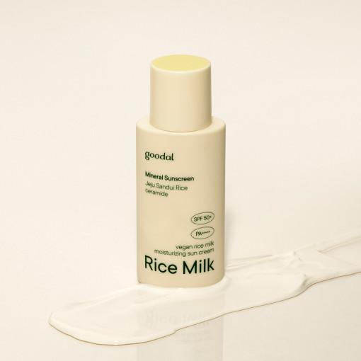 Vegan Rice Milk Mouisturizing Suncream SPF50+ PA++++ 50ml - By Goodal