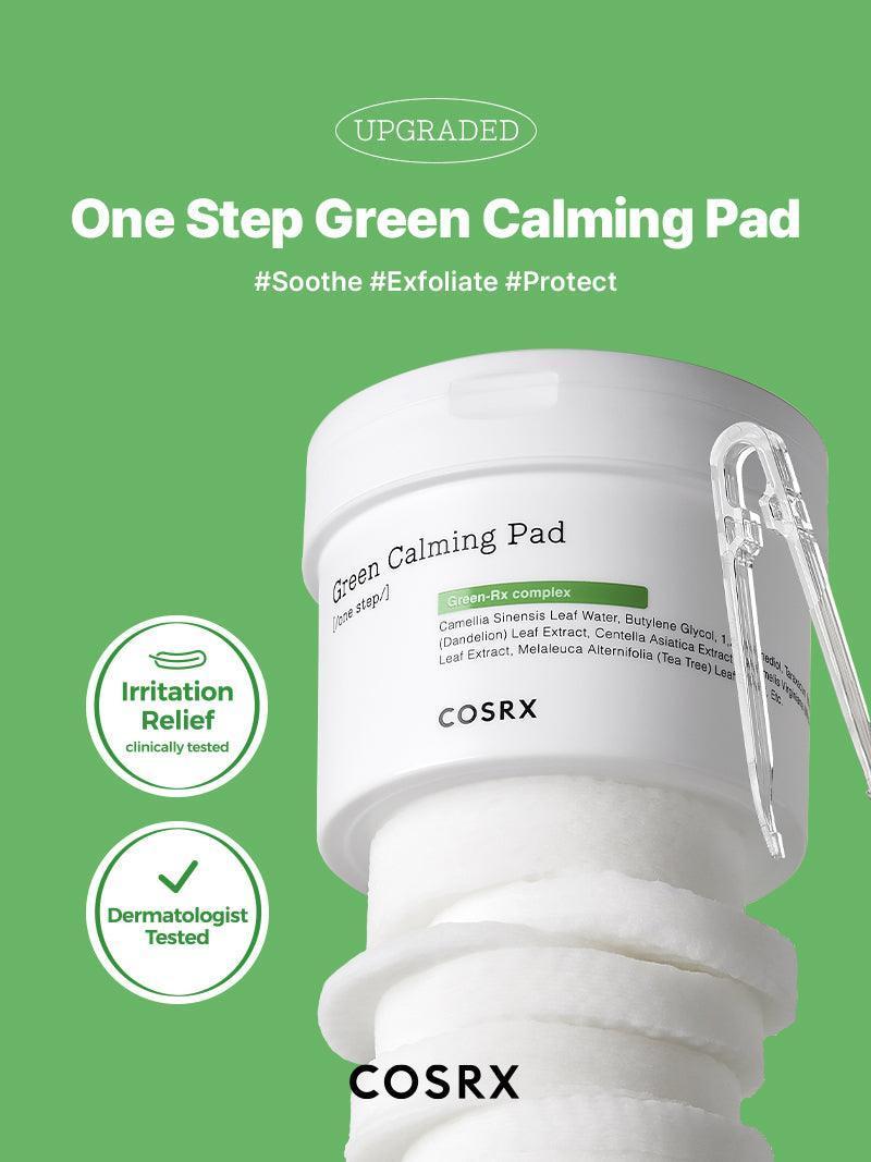 One Step Green Hero Calming Pad 70pcs - By Cosrx