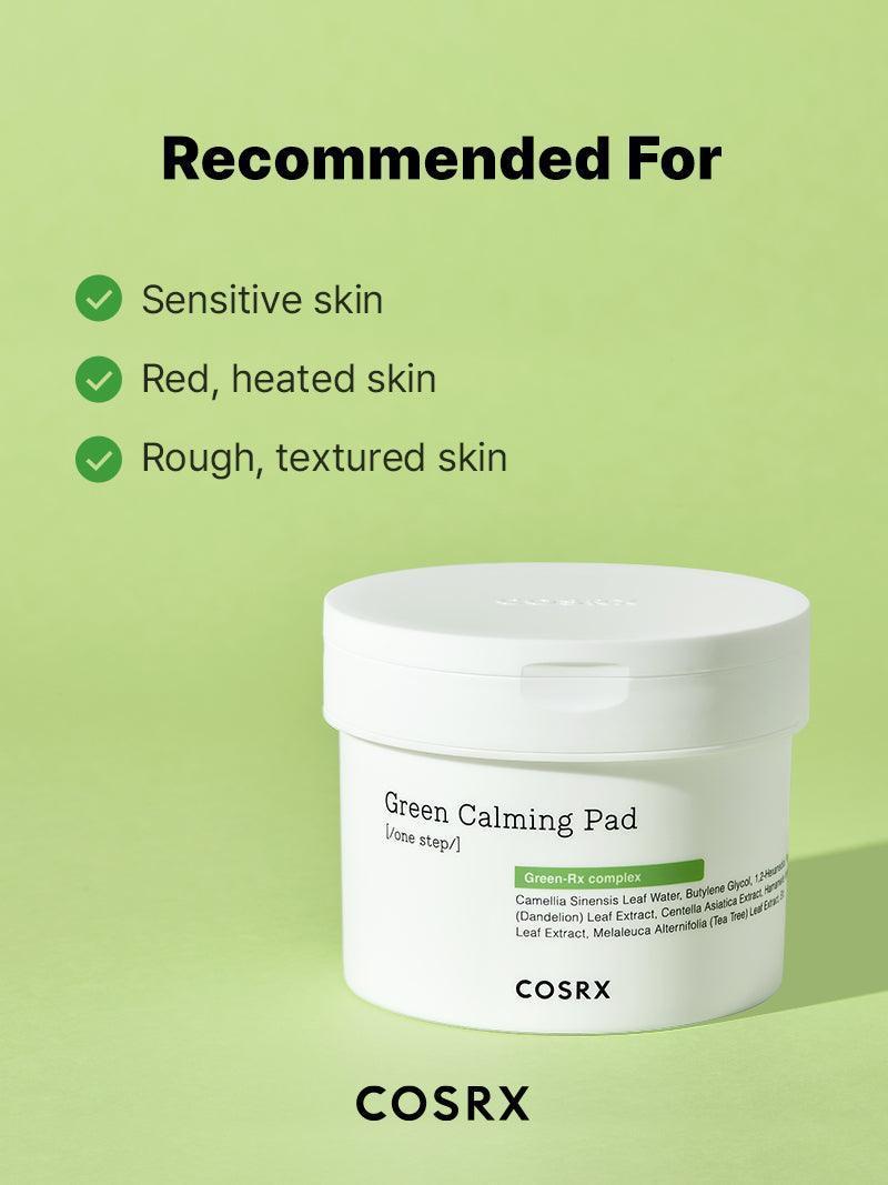 One Step Green Hero Calming Pad 70pcs - By Cosrx