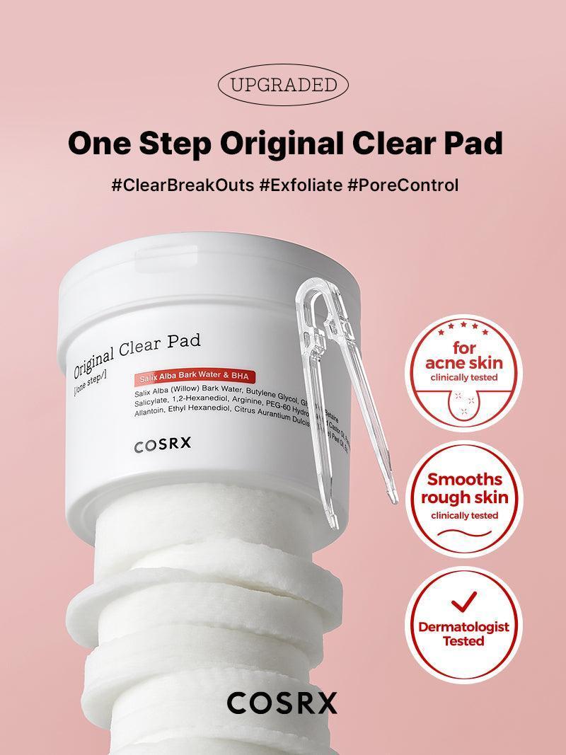 One Step Original Clear Pad 70pcs By Cosrx
