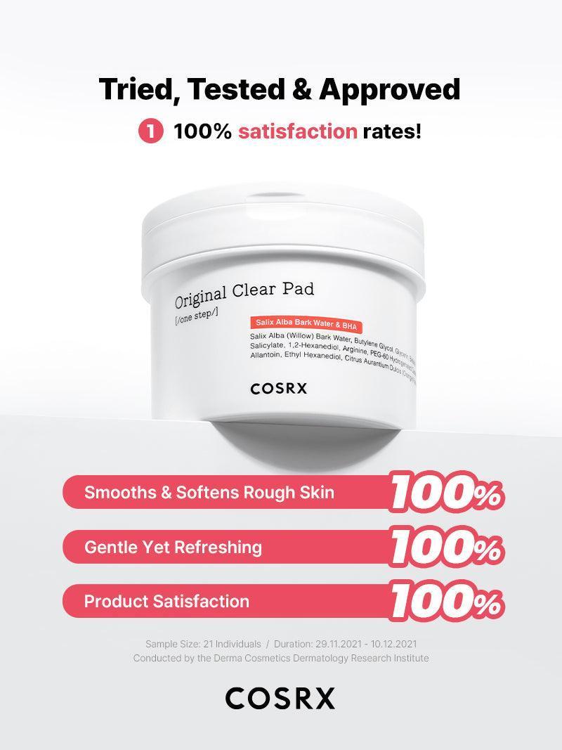 One Step Original Clear Pad 70pcs By Cosrx