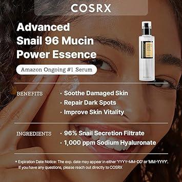 Advanced Snail 96 Mucin Power Essence - 100ml - By Cosrx