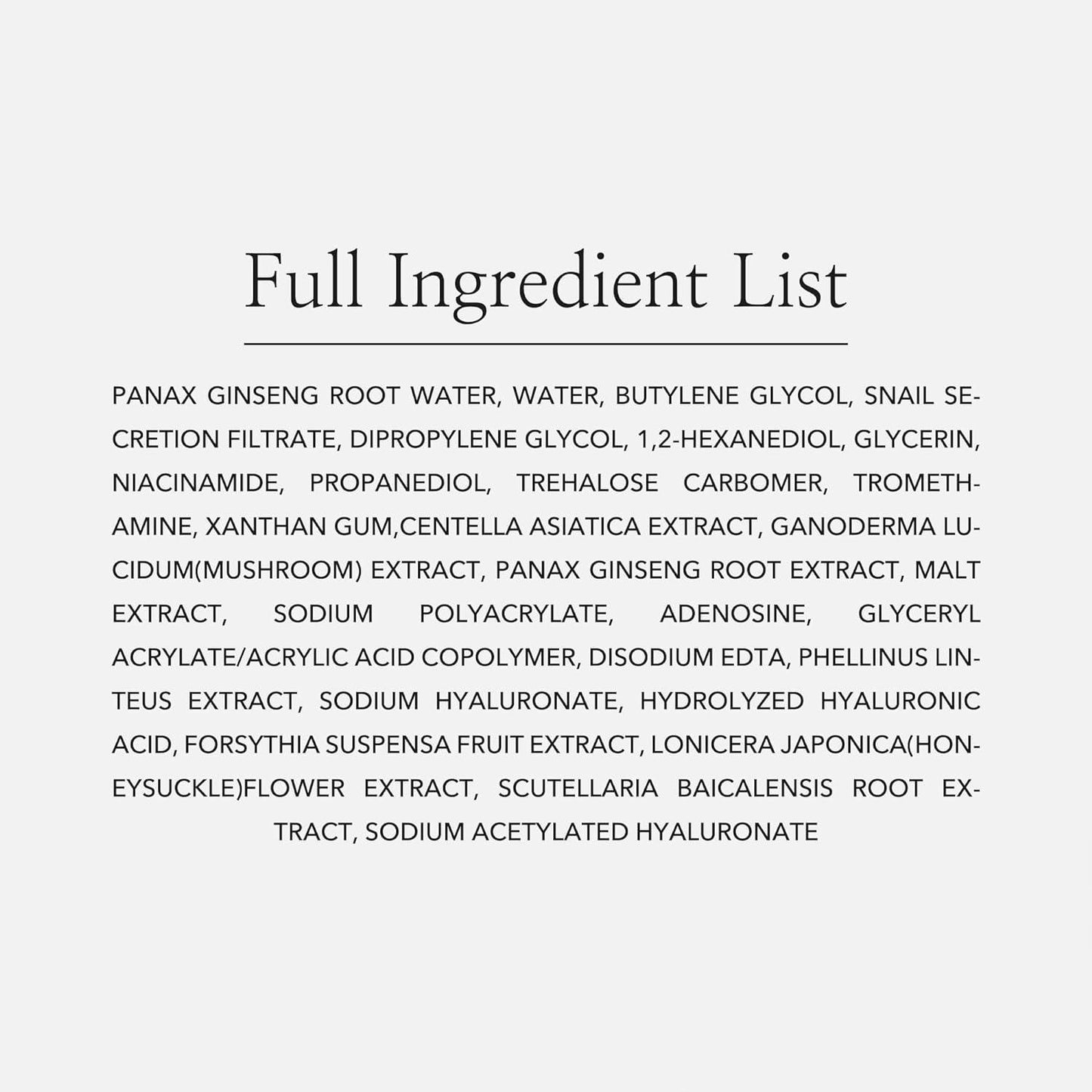 Revive Serum : Ginseng + Snail Mucin - 30ml - By Beauty Of Joseon