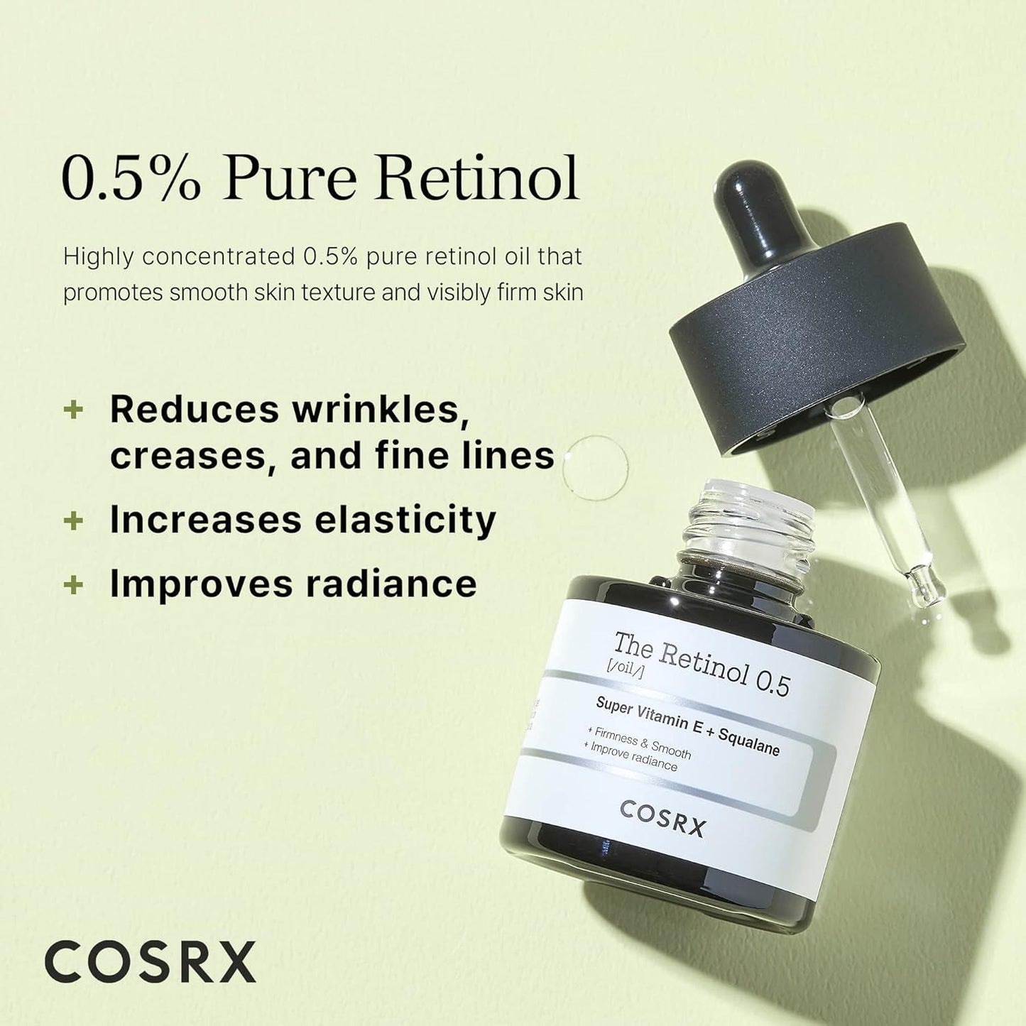 The Retinol 0.5 Oil 20ml - By Cosrx