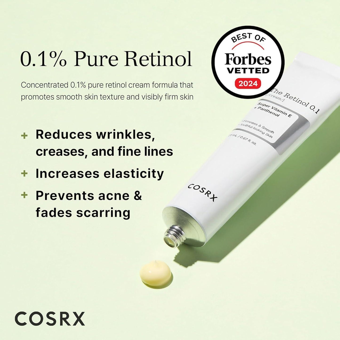 The Retinol 0.1 Cream 20ml - By Cosrx