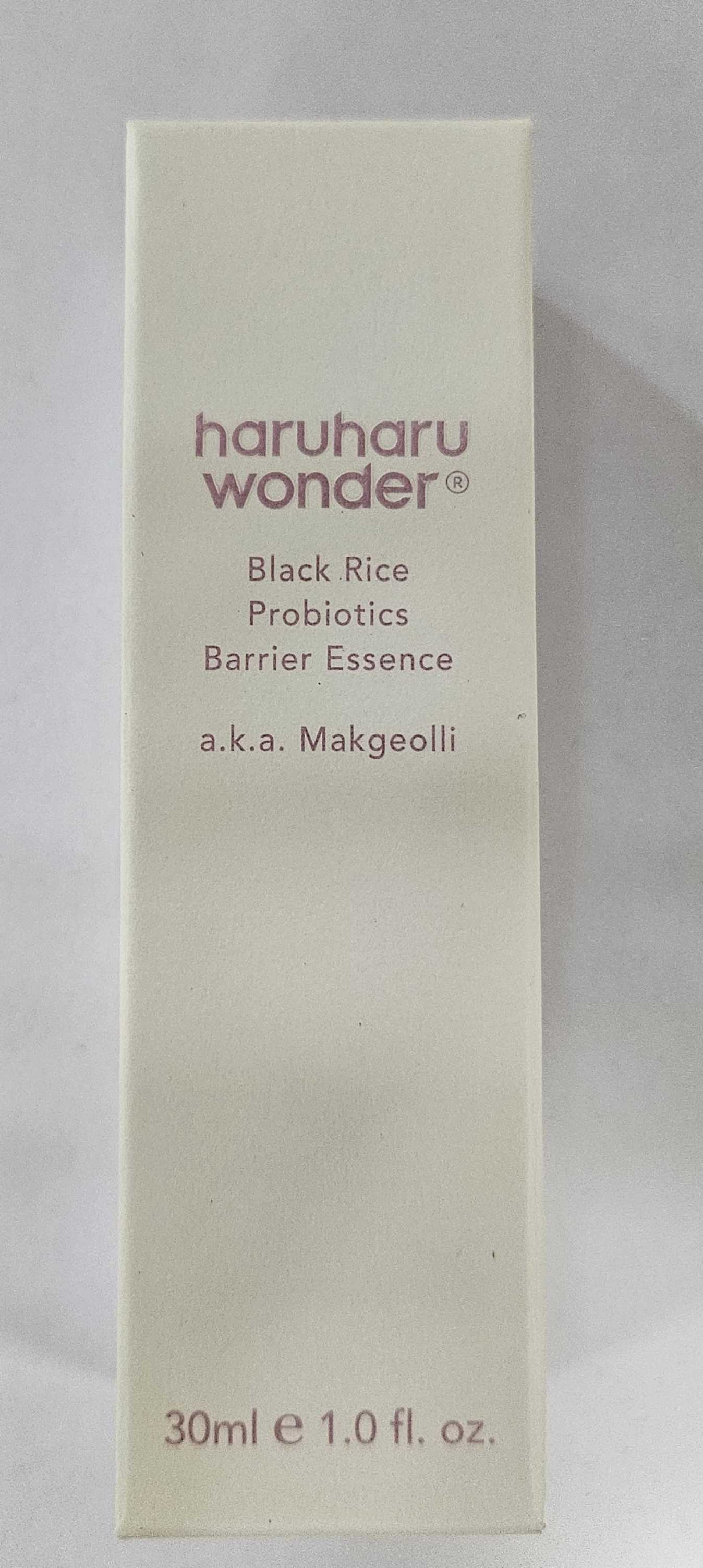 Black Rice Probiotics Barrier Essence 30ml - By Haruharuwonder