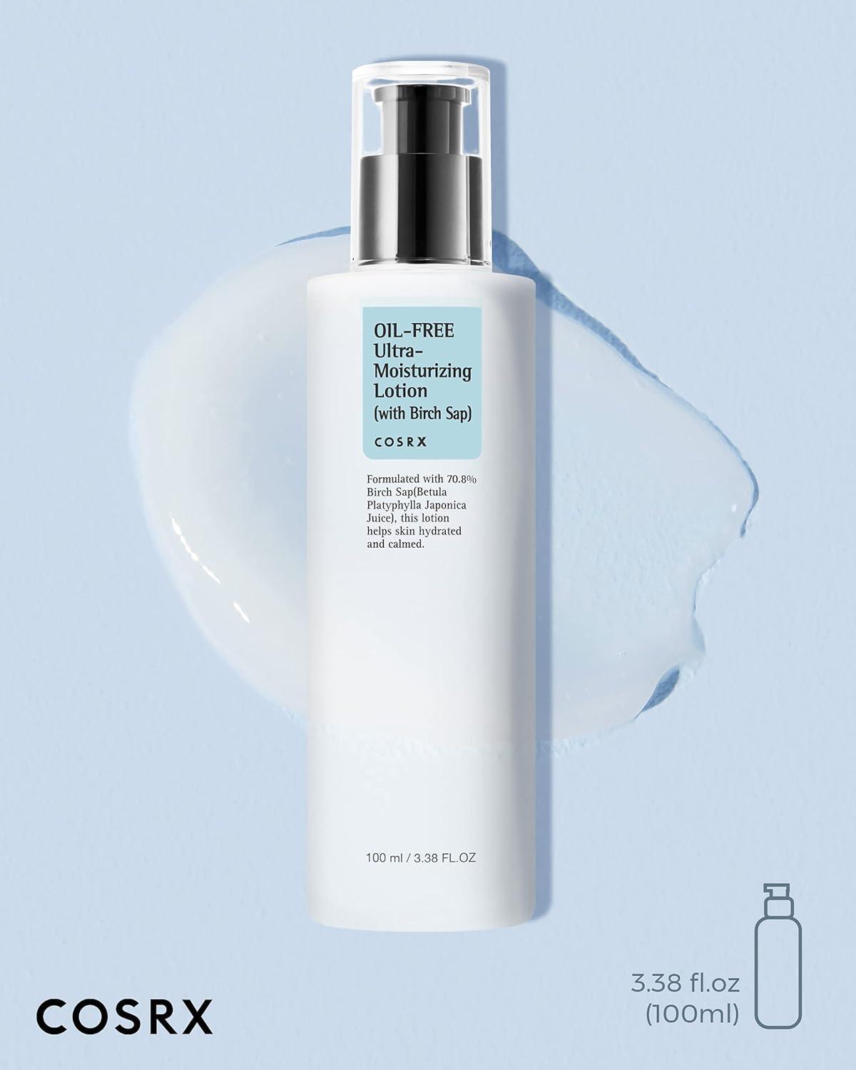 Oil-Free Ultra-Moisturizing Lotion with Birch Sap 100ml - By Cosrx