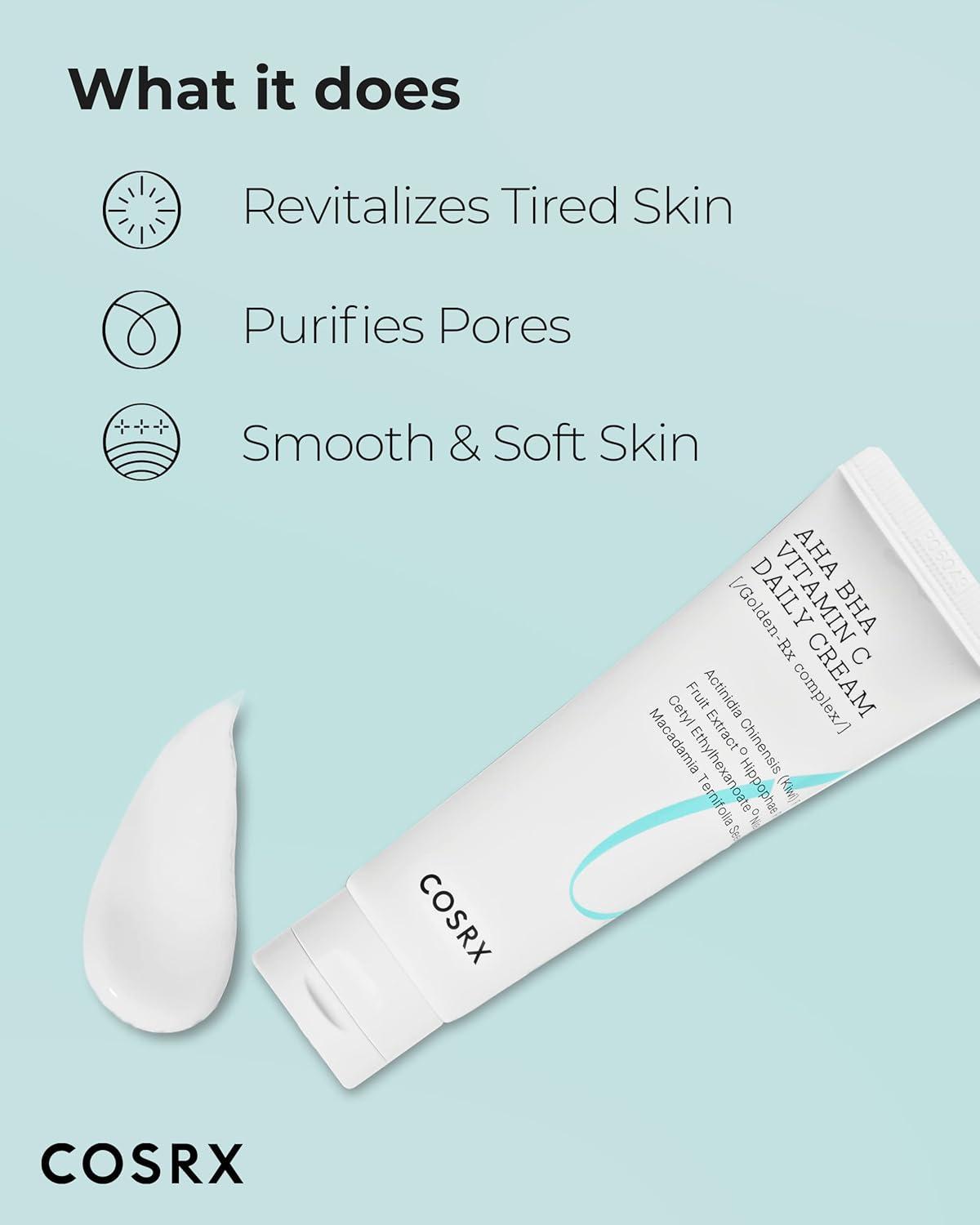 Refresh AHA BHA Vitamin C Daily Cream 50ml - By Cosrx