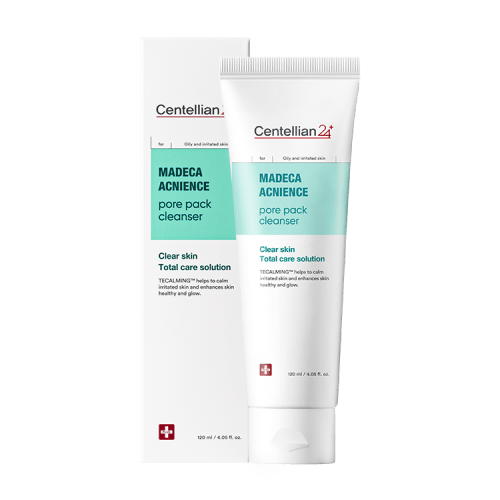 Madeca Acnience Pore Pack Cleanser 120ml - By Centellian24