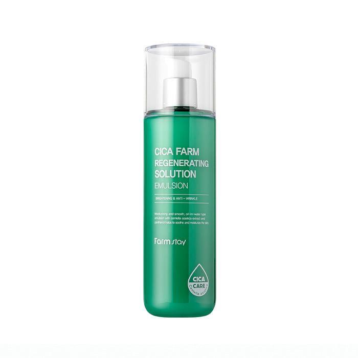 Cica Farm Regenerating Solution Emulsion 200ml - By Farmstay