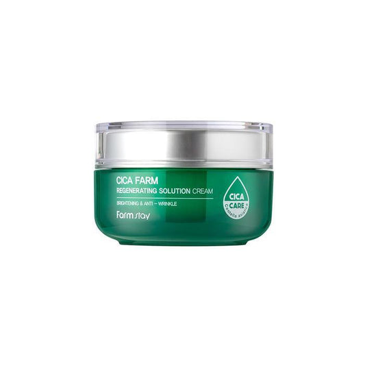 Cica Farm Regenerating Solution Cream 50ml - By Farmstay