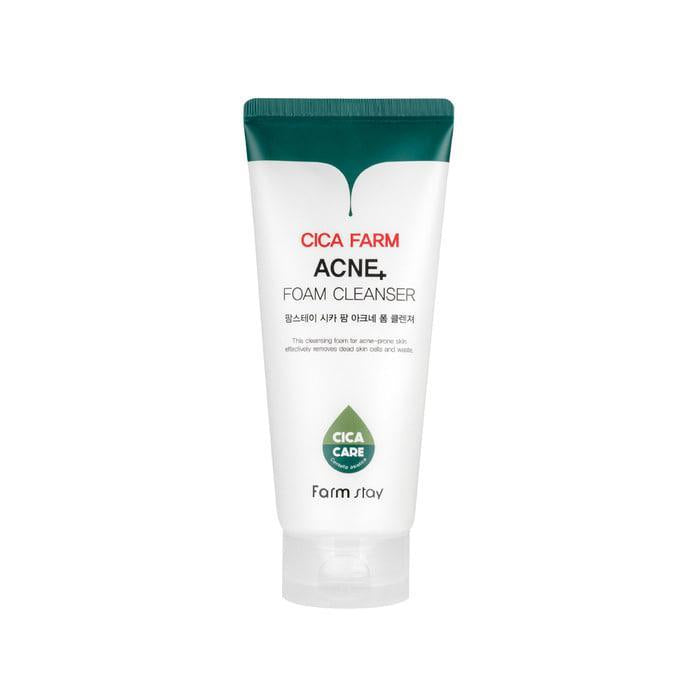 Cica Farm Acne Foam Cleanser 180ml - By Farmstay