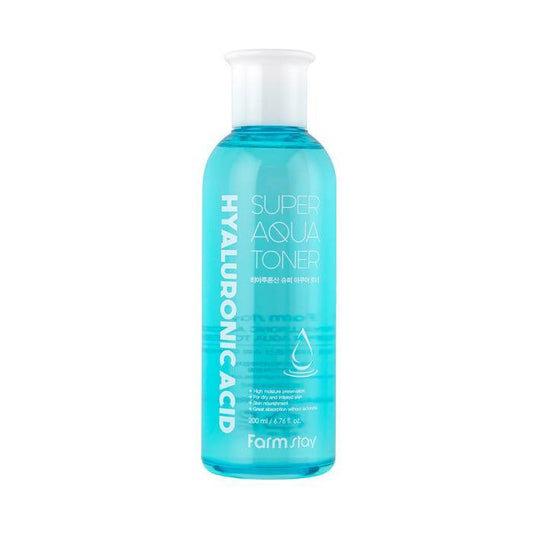 Hyaluronic Acid Super Aqua Toner 200ml - By Farmstay