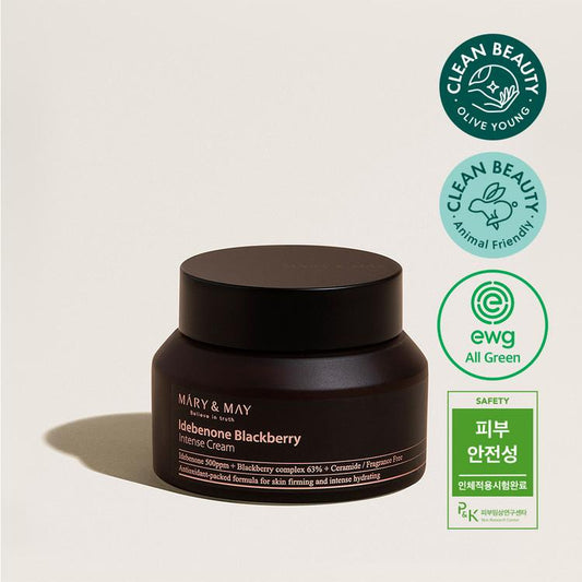 Idebenone blackberry intense Cream - 70ml - By Mary & May