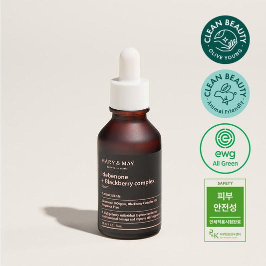 Idebenone + Blackberry Complex Serum - 30ml - By Mary & May