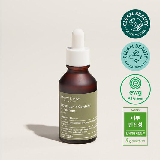 Houttuynia Cordata +Tea Tree Serum - 30ml - By Mary & May
