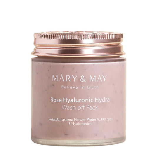 Rose Hyaluronic Hydra Wash Off Pack 125g - By Mary & May