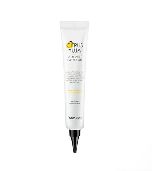 Citrus Yuja Vitalizing Eye Cream 45ml - By Farmstay