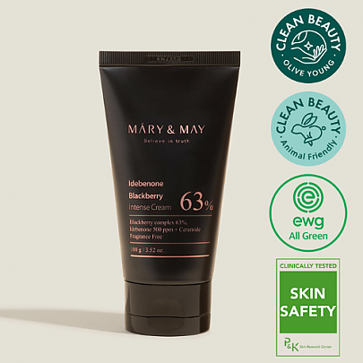 Idebenone blackberry Intense Cream 100g - By Mary & May