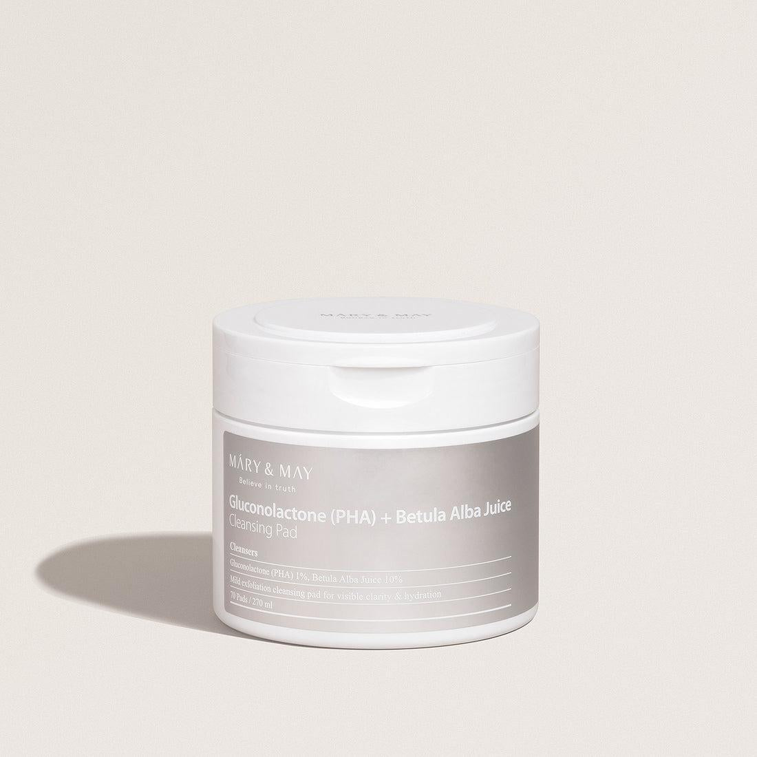 Gluconolactone (PHA)+Betula Alba Juice Cleansing Pad 70Pads/270ml - By Mary & May