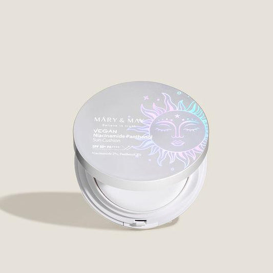 Vegan Niacinamide Panthenol Sun Cushion SPF50+ PA++++ 25g - By Mary & May