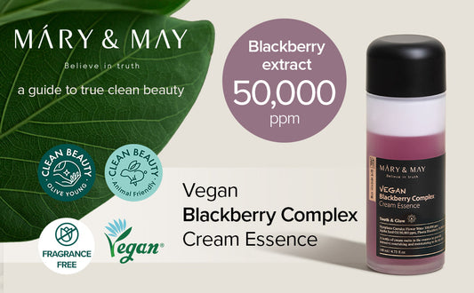 Vegan Blackberry Complex Cream Essence 30ml [Miniature] - By Mary & May