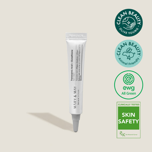 Tranexamic Acid+Glutathione Eye Cream 12g [Miniature] - By Mary & May
