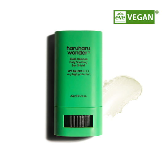 Black Bamboo Daily Soothing Sun Shield  SPF50+ PA++++ 20g - By haruharuwonder