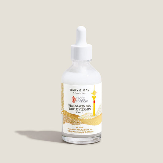 Rice niacin 10% Triple Vitamin Serum 80ml - By Mary & May
