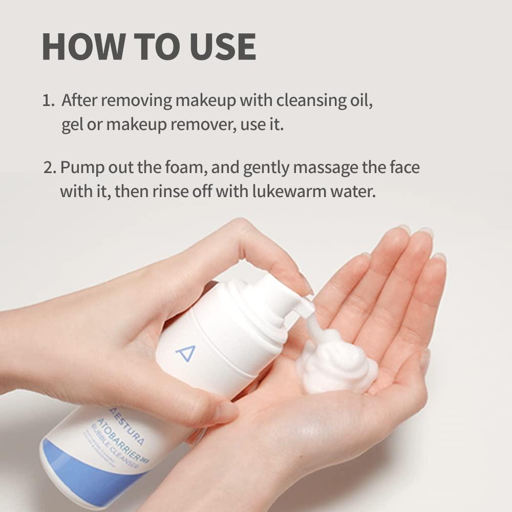 Atobarrier 365 Bubble Cleanser 150ml - By Aestura