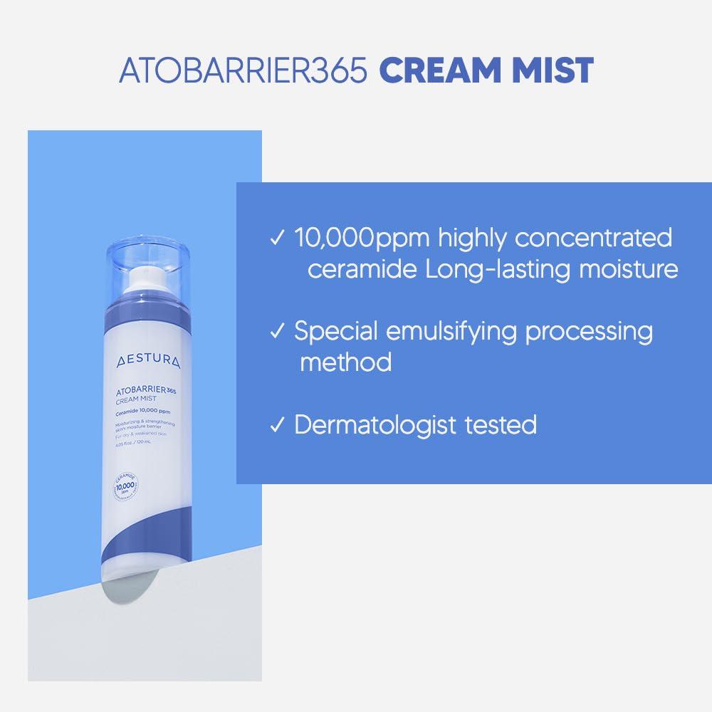 Atobarrier 365 Cream Mist 120ml - By Aestura