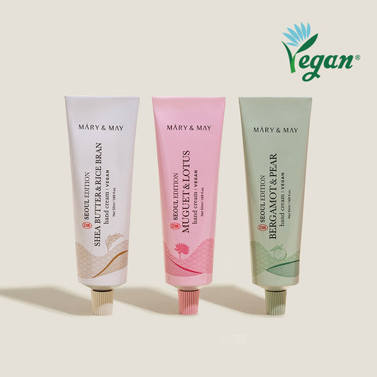 Seoul Edition Hand Cream Trio Set (50ml x3) - By Mary&May