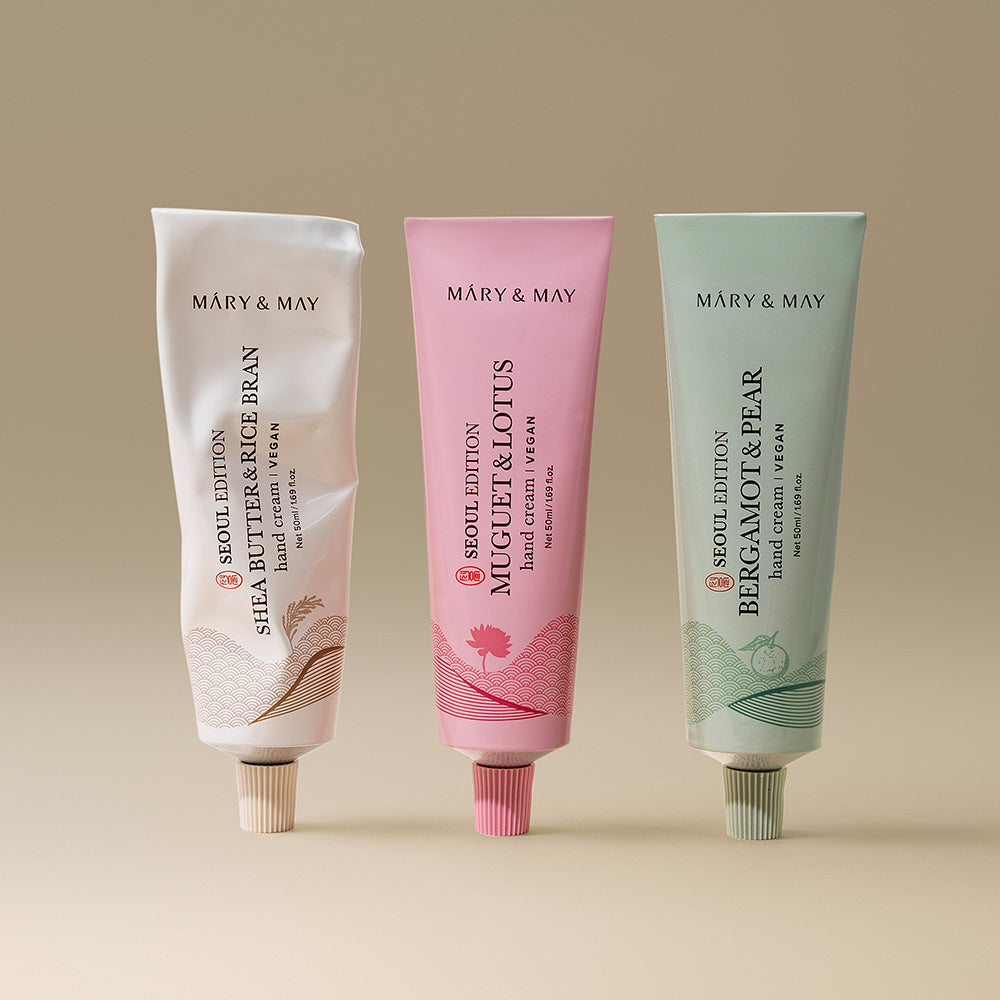 Seoul Edition Hand Cream Trio Set (50ml x3) - By Mary&May
