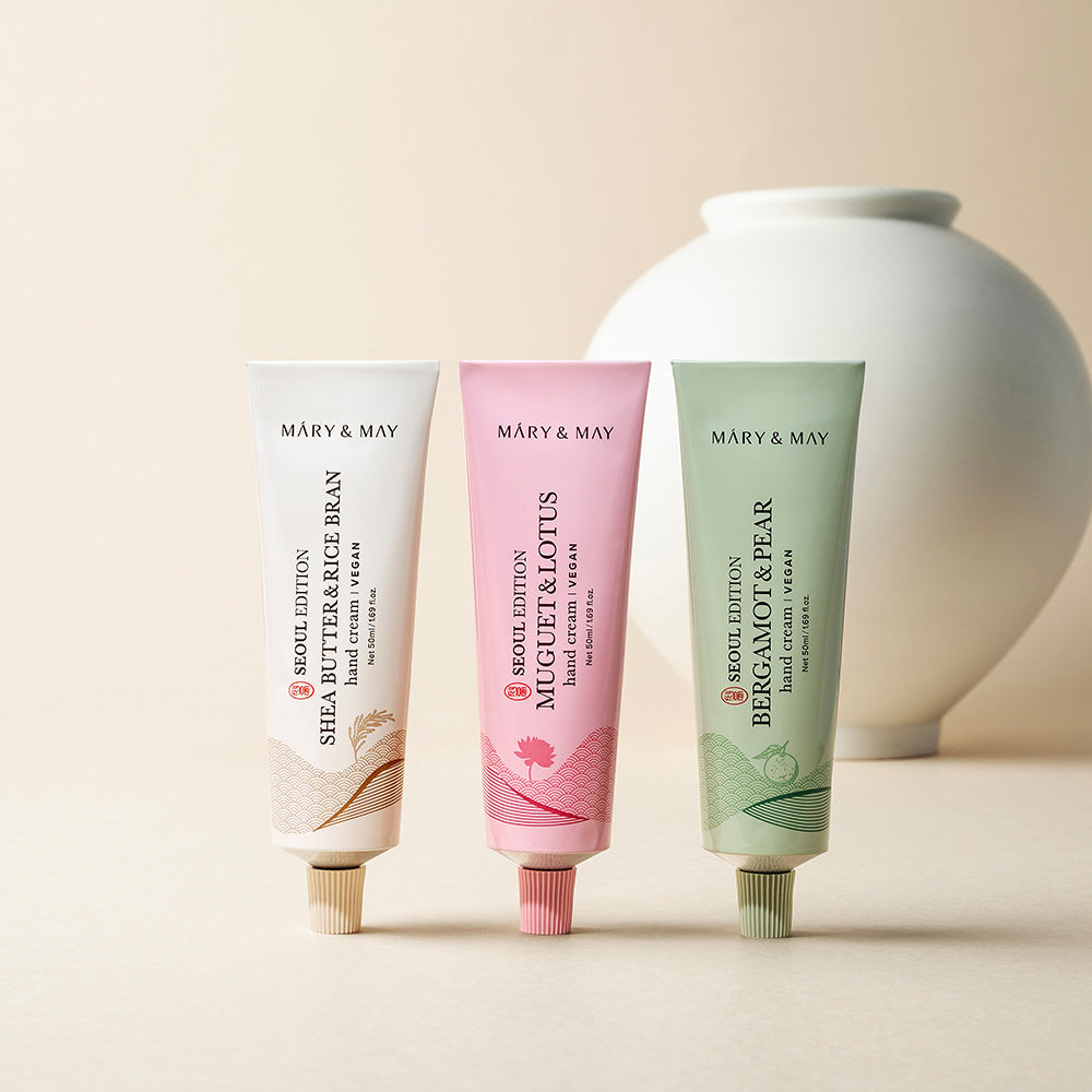 Seoul Edition Hand Cream Trio Set (50ml x3) - By Mary&May