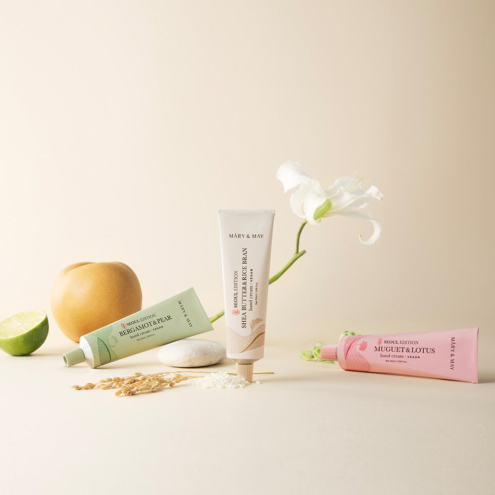 Seoul Edition Hand Cream Trio Set (50ml x3) - By Mary&May